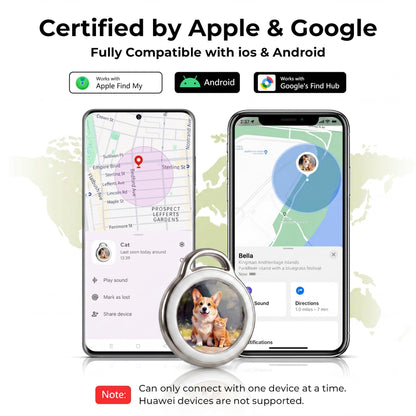 GPS Pet Tracker with Real-Time Location Monitoring