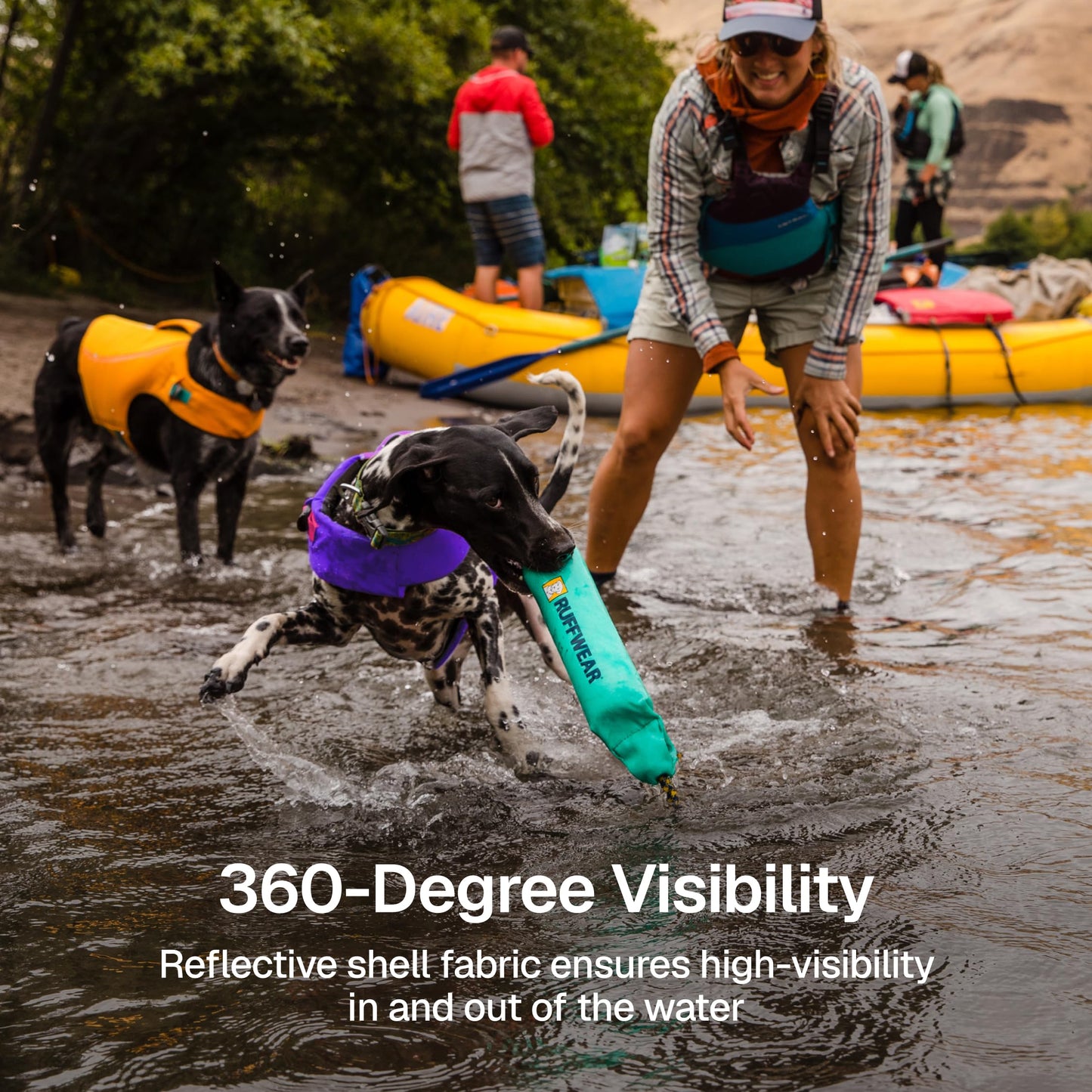 Dog Life Jacket with Supportive Float Coat Design