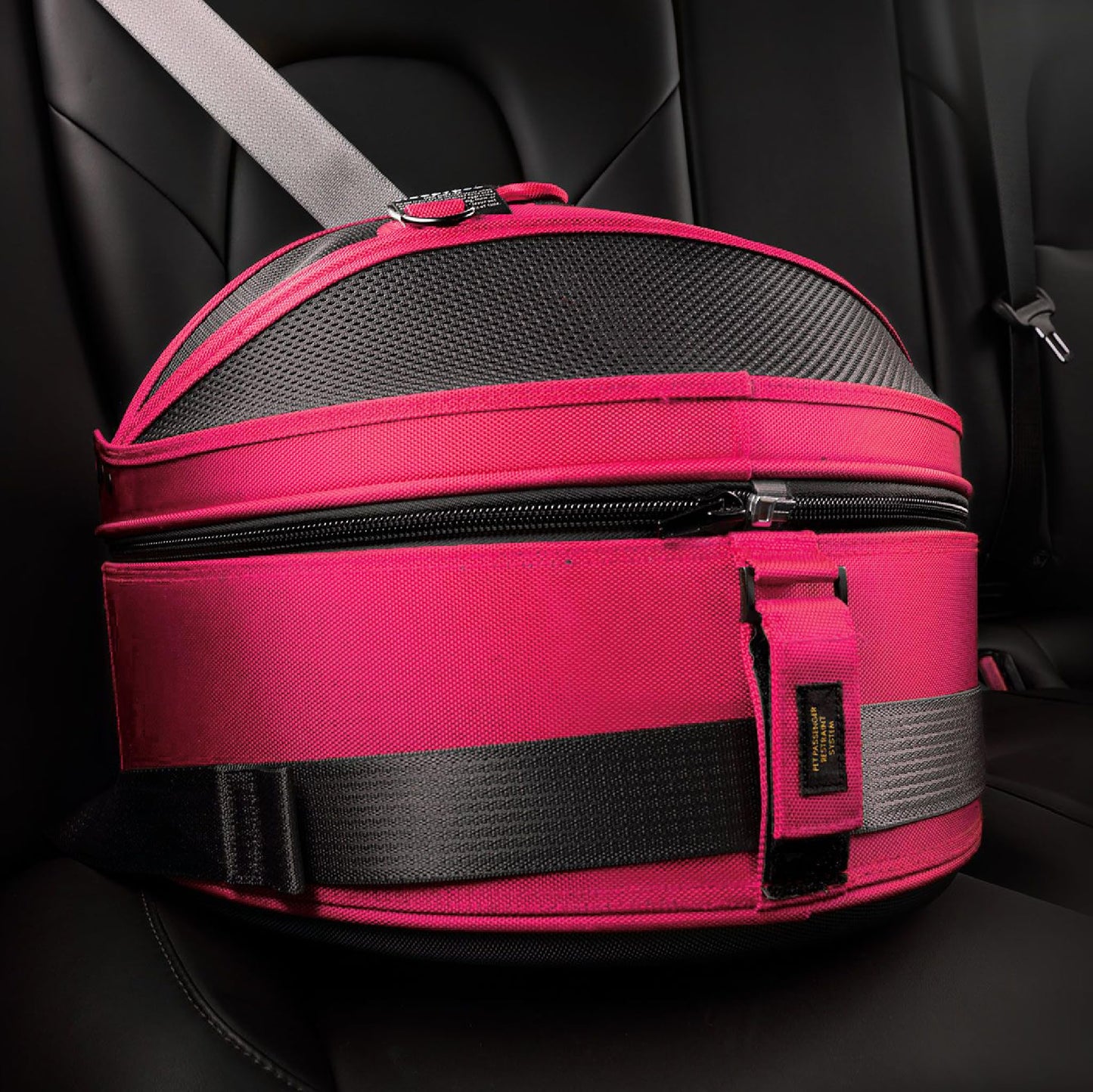 Pet Travel Carrier with Crash-Tested Car Seat Design